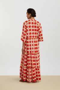 RECO PRIX : 162,5 // Rambagh Dress Chess Red
