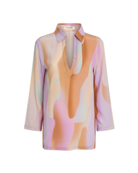 Blouse Jia en soie - Lilac