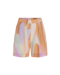 Tamu silk shorts - Lilac