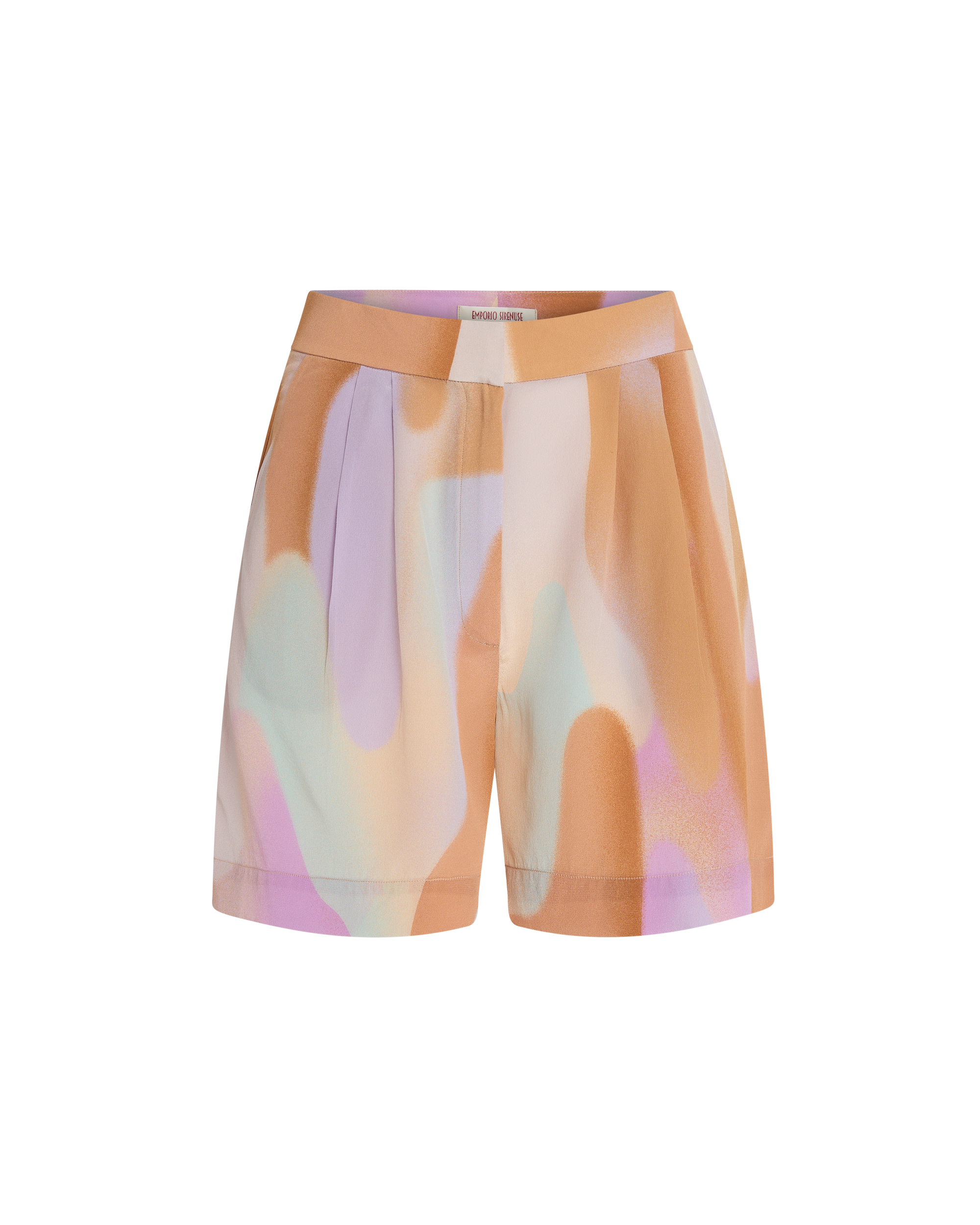 Tamu silk shorts - Lilac