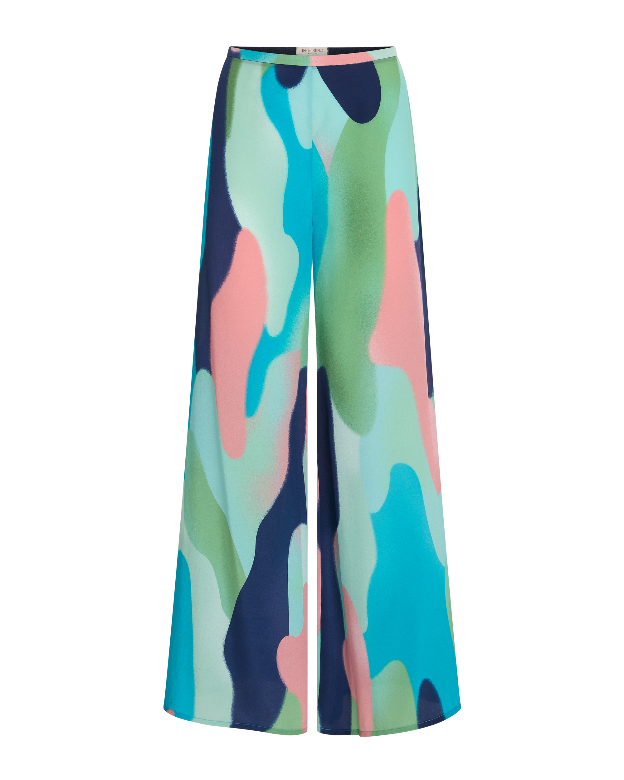 Blair silk trousers - Blue