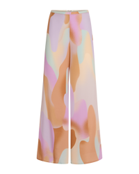 Blair silk trousers - Lilac