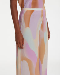 Blair silk trousers - Lilac
