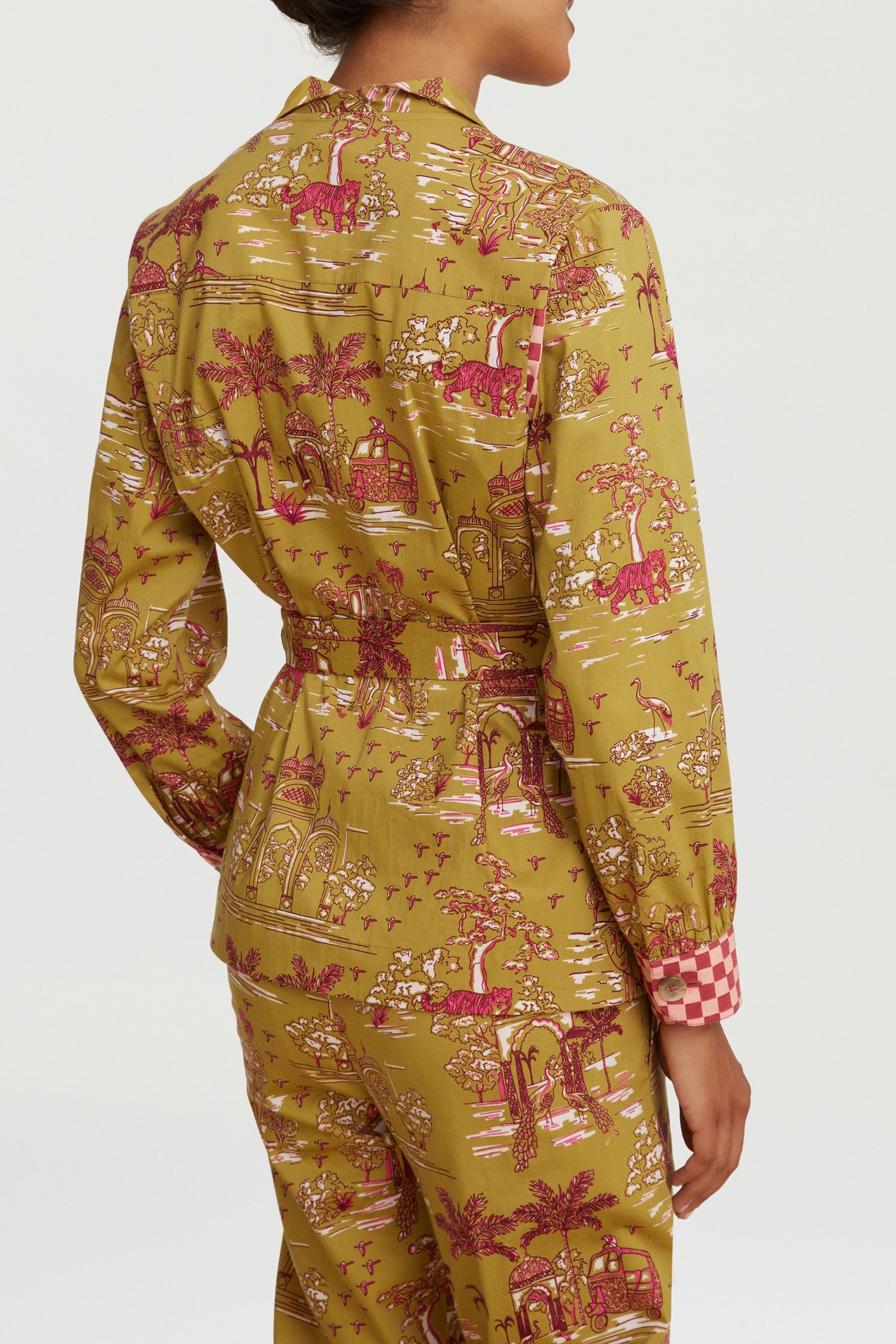 Saharian cotton jacket - Neutral