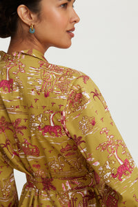 RECO PRIX : 175 // Saharian Jacket Toile De Jouy Chutney