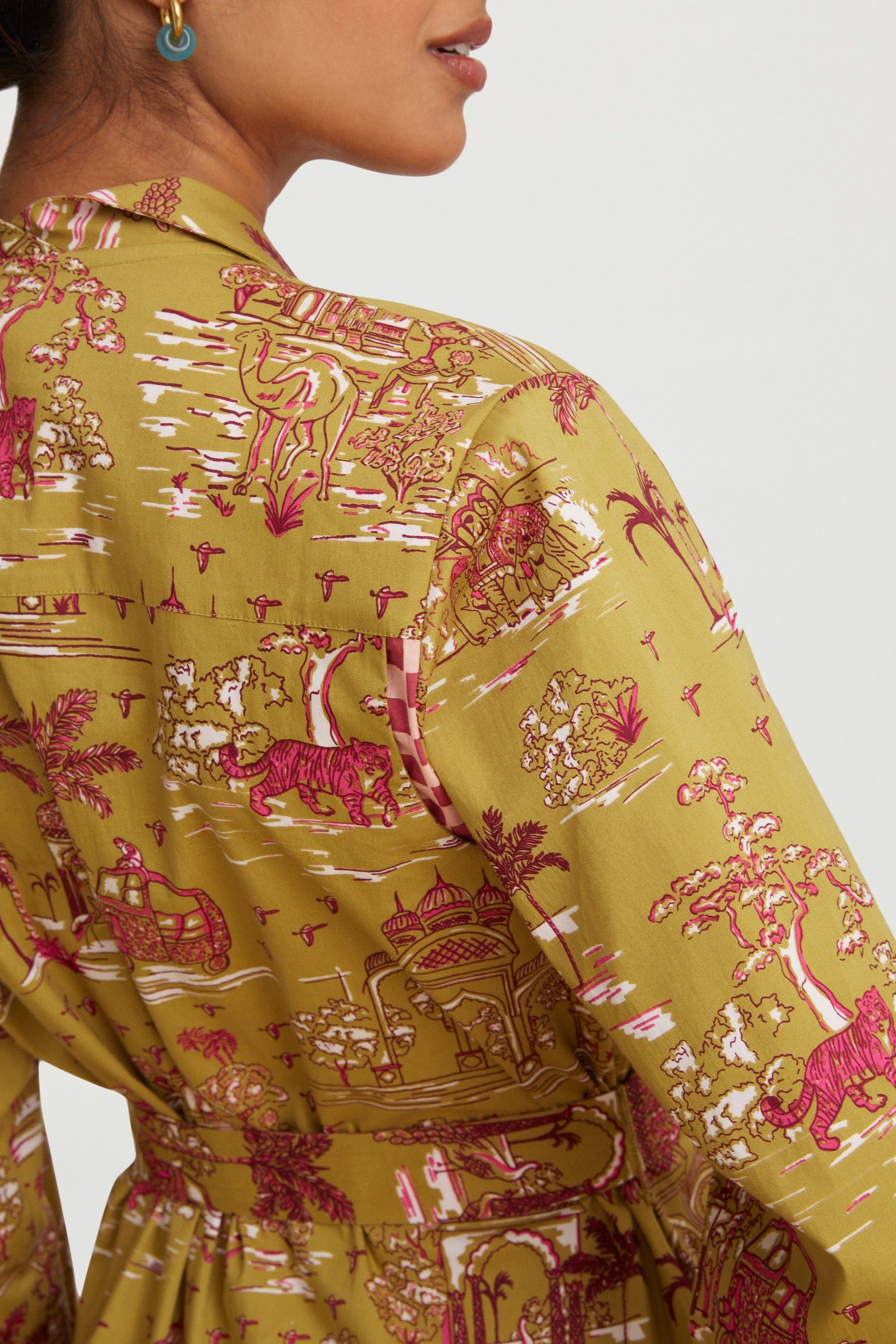 Saharian cotton jacket - Neutral