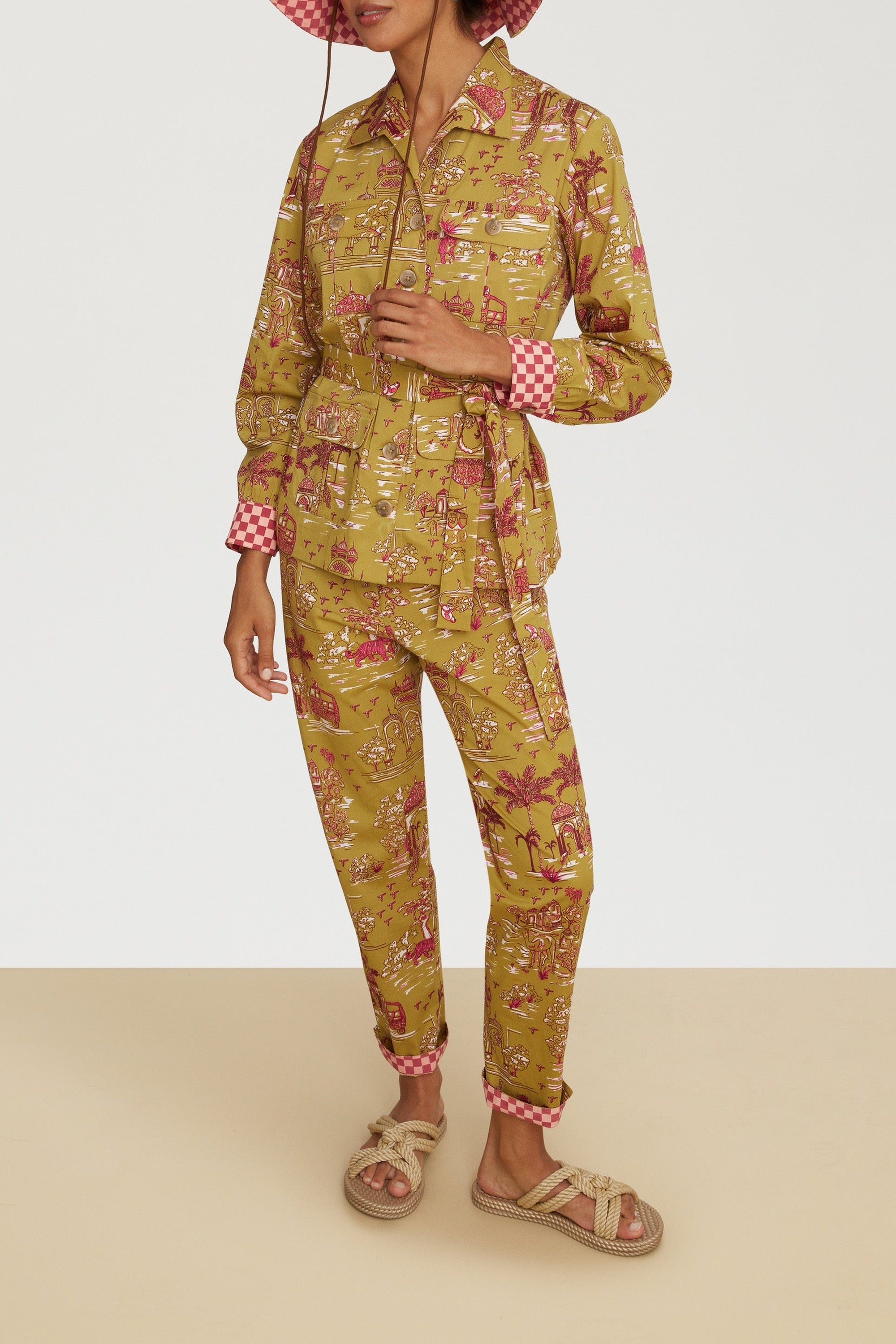 Saharian cotton jacket - Neutral