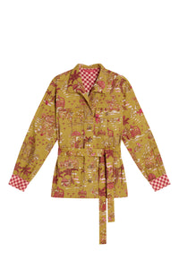 RECO PRIX : 175 // Saharian Jacket Toile De Jouy Chutney