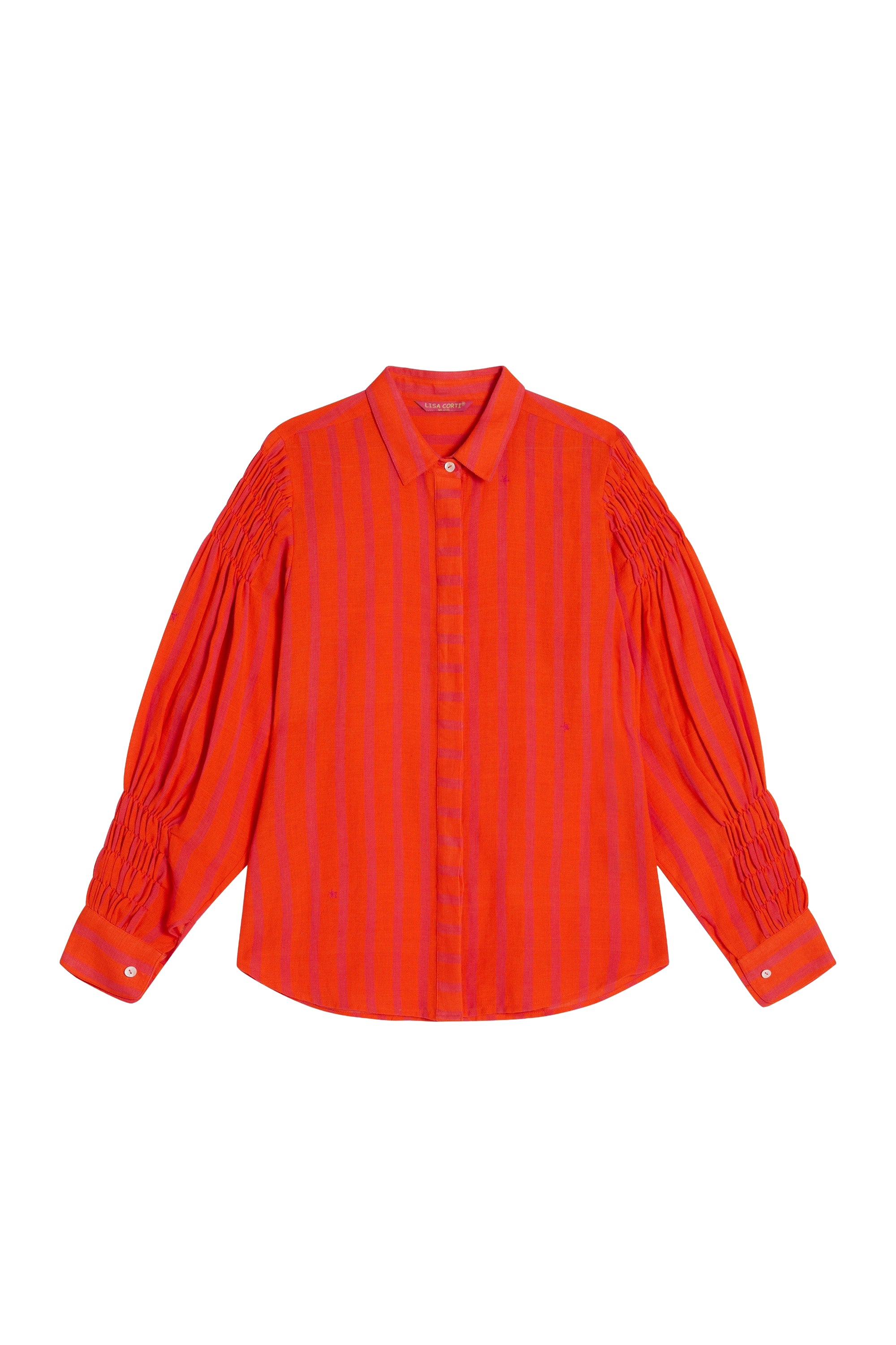 Savannah cotton shirt - Red