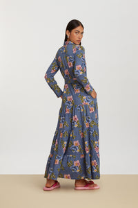RECO PRIX : 162,5 // Tulsi Dress Amer Rose Greyblue