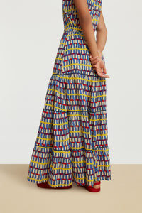 RECO PRIX : 140 // Tulsi Skirt Amer Strings Blue