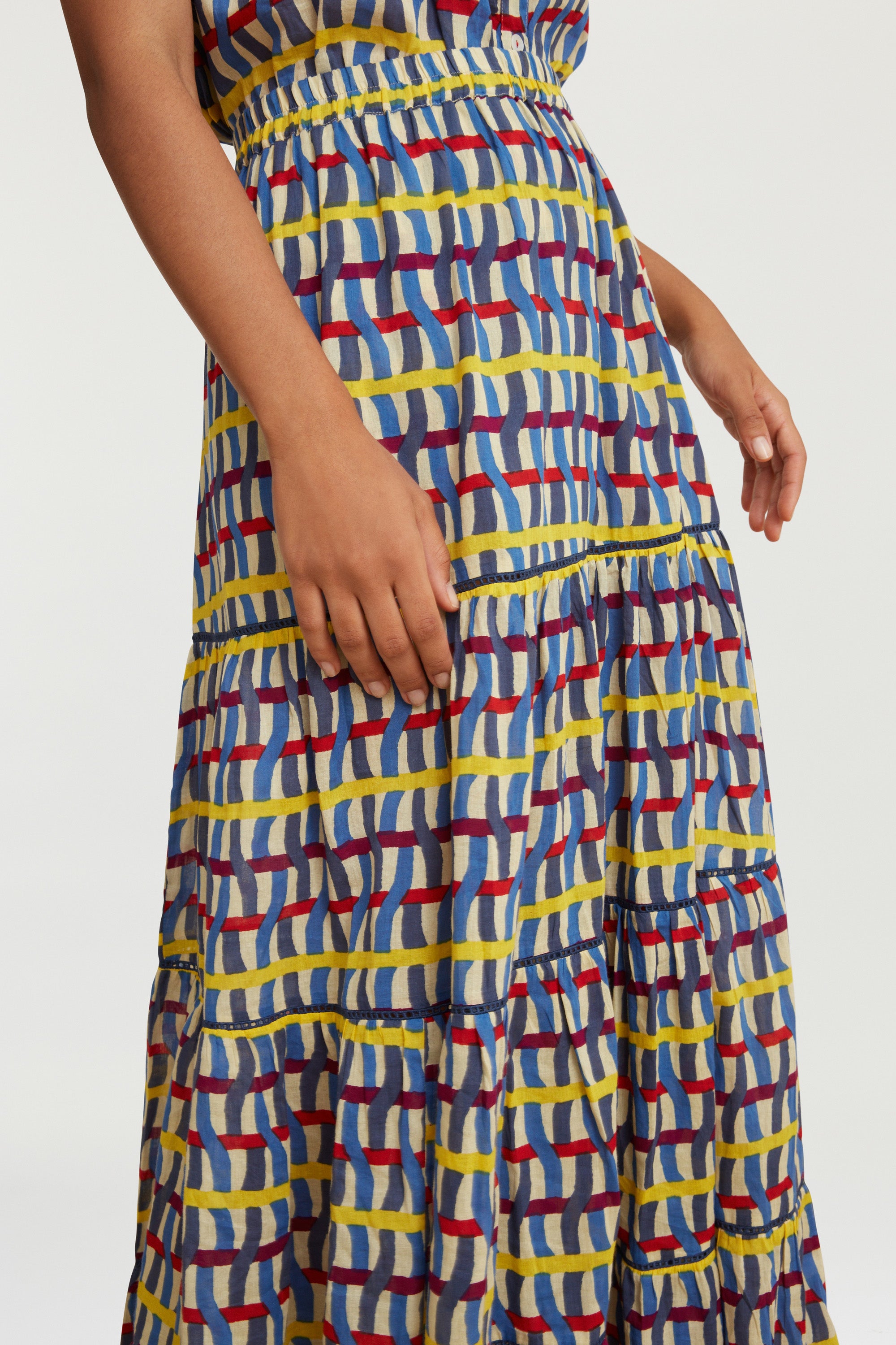 RECO PRIX : 140 // Tulsi Skirt Amer Strings Blue