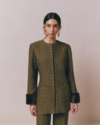 GREEN // LEA GEOM FUR