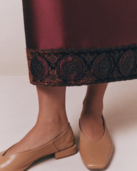 BURGUNDY // MONICA SMART LACE