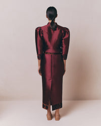 BURGUNDY // MONICA SMART LACE