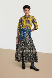 RECO PRIX : 207,5 // Bella Shirt Orihime Roses Green Gold