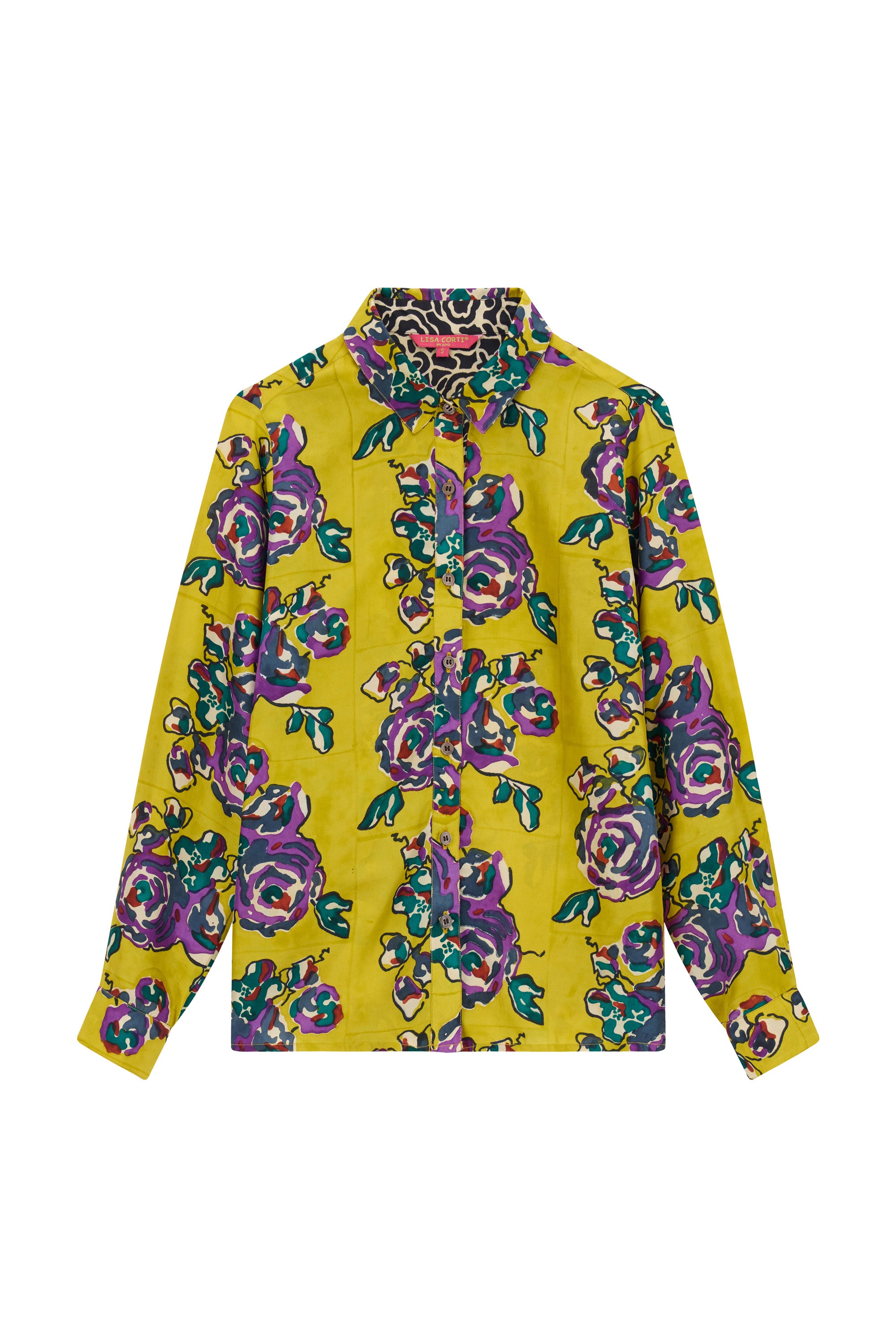 RECO PRIX : 207,5 // Bella Shirt Orihime Roses Green Gold