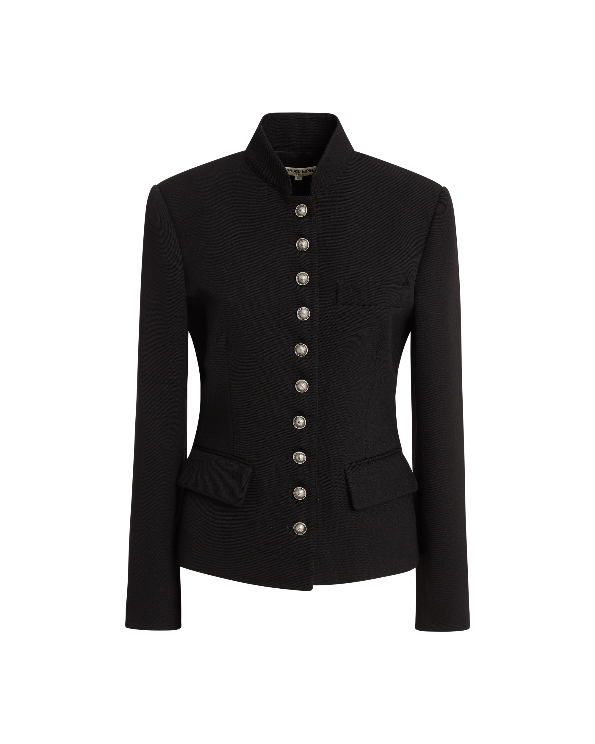 Veste Tolly en lin - Black