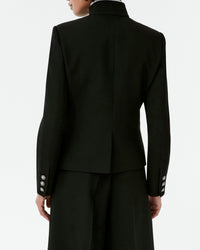 Veste Tolly en lin - Black