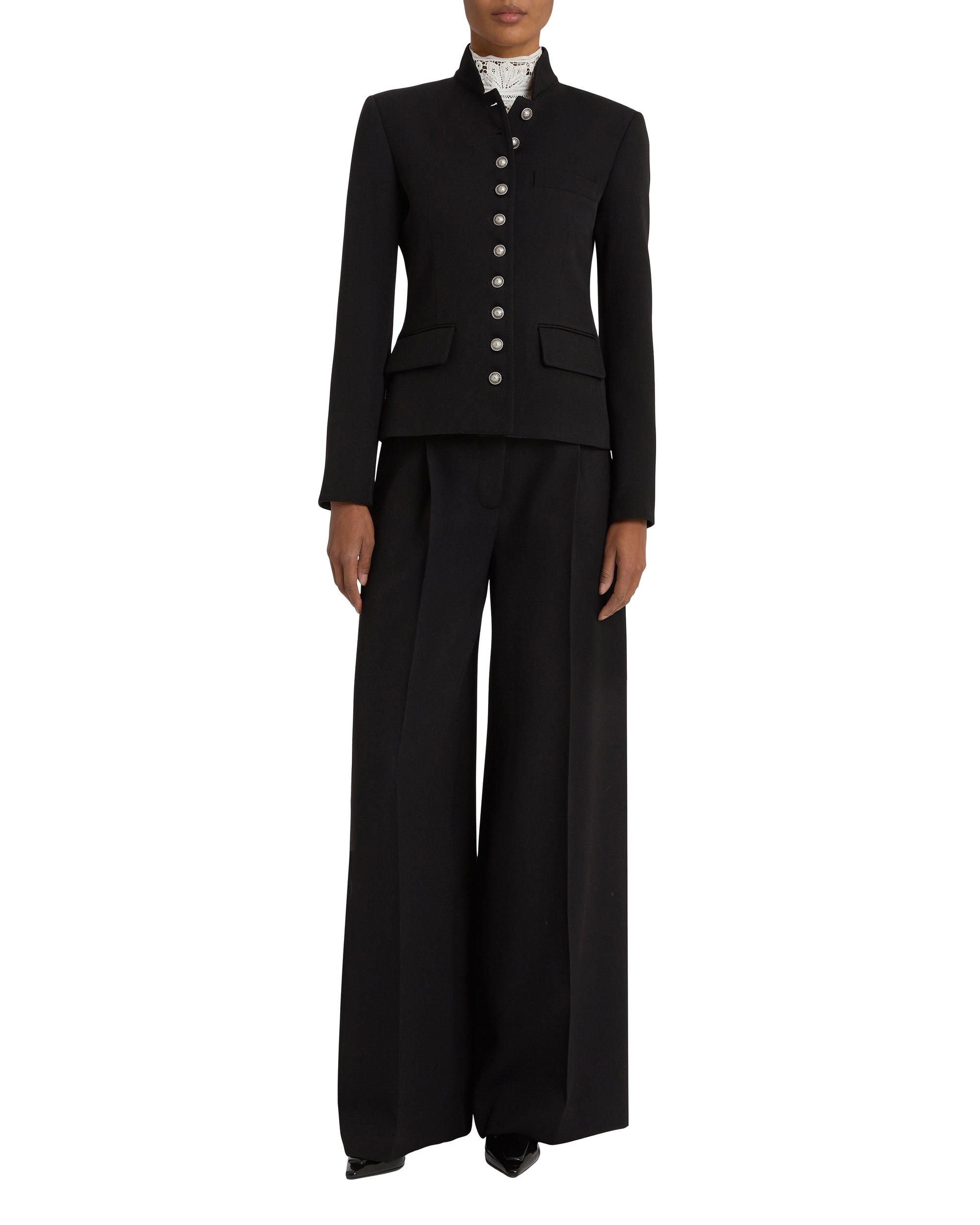 Veste Tolly en lin - Black