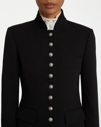 Veste Tolly en lin - Black