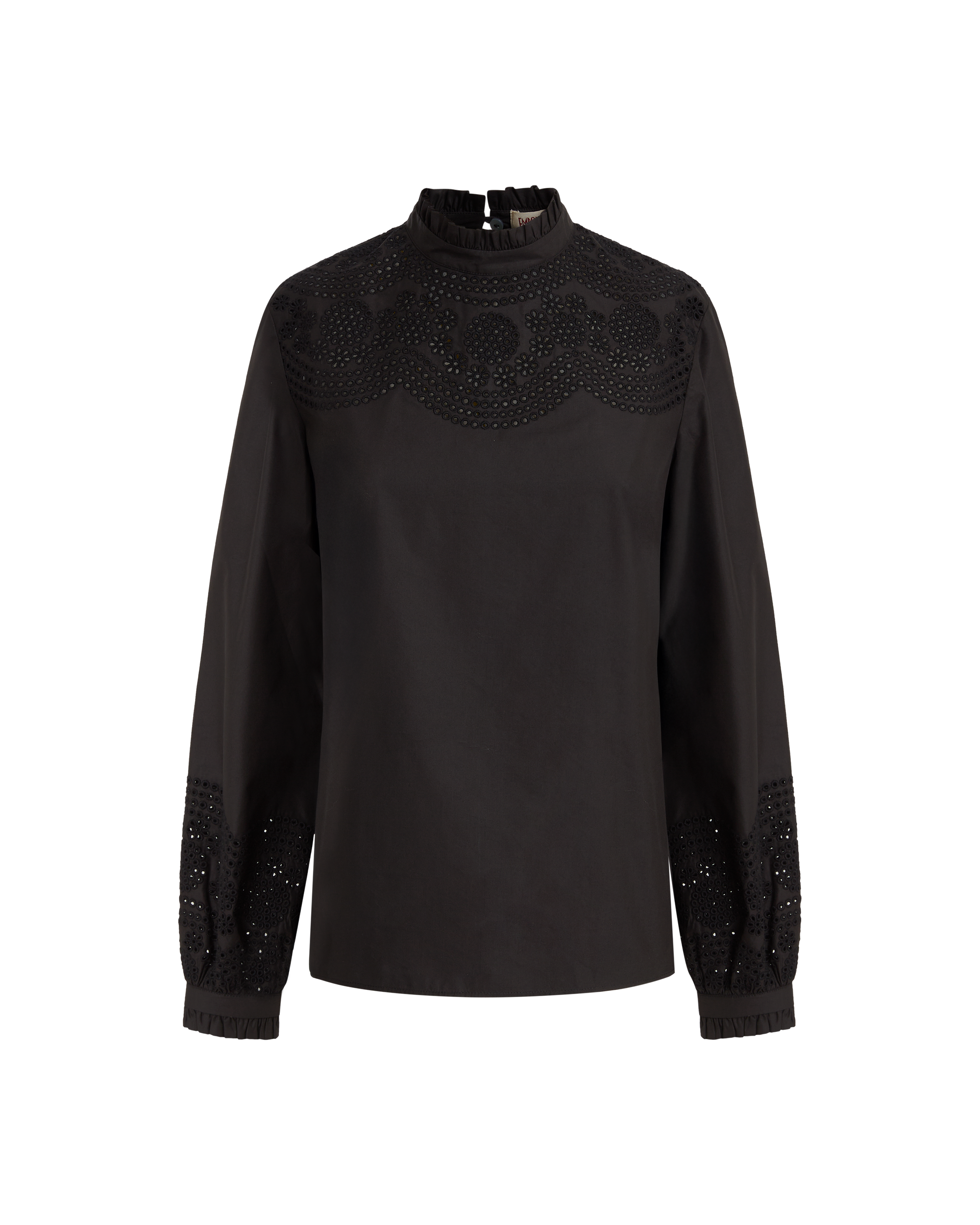 Mona blouse in linen - Black