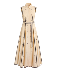 Robe longue Miralda en lin - Milk
