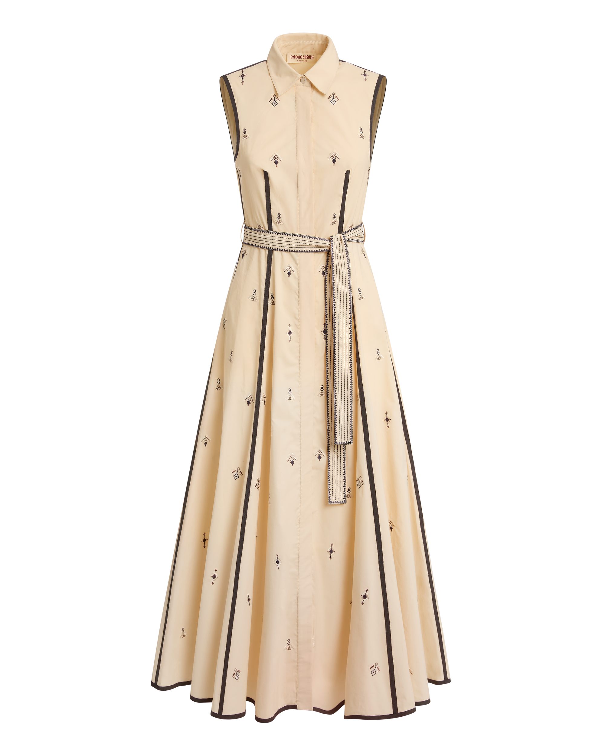 Robe longue Miralda en lin - Milk