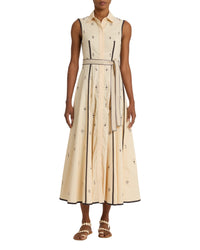 Robe longue Miralda en lin - Milk
