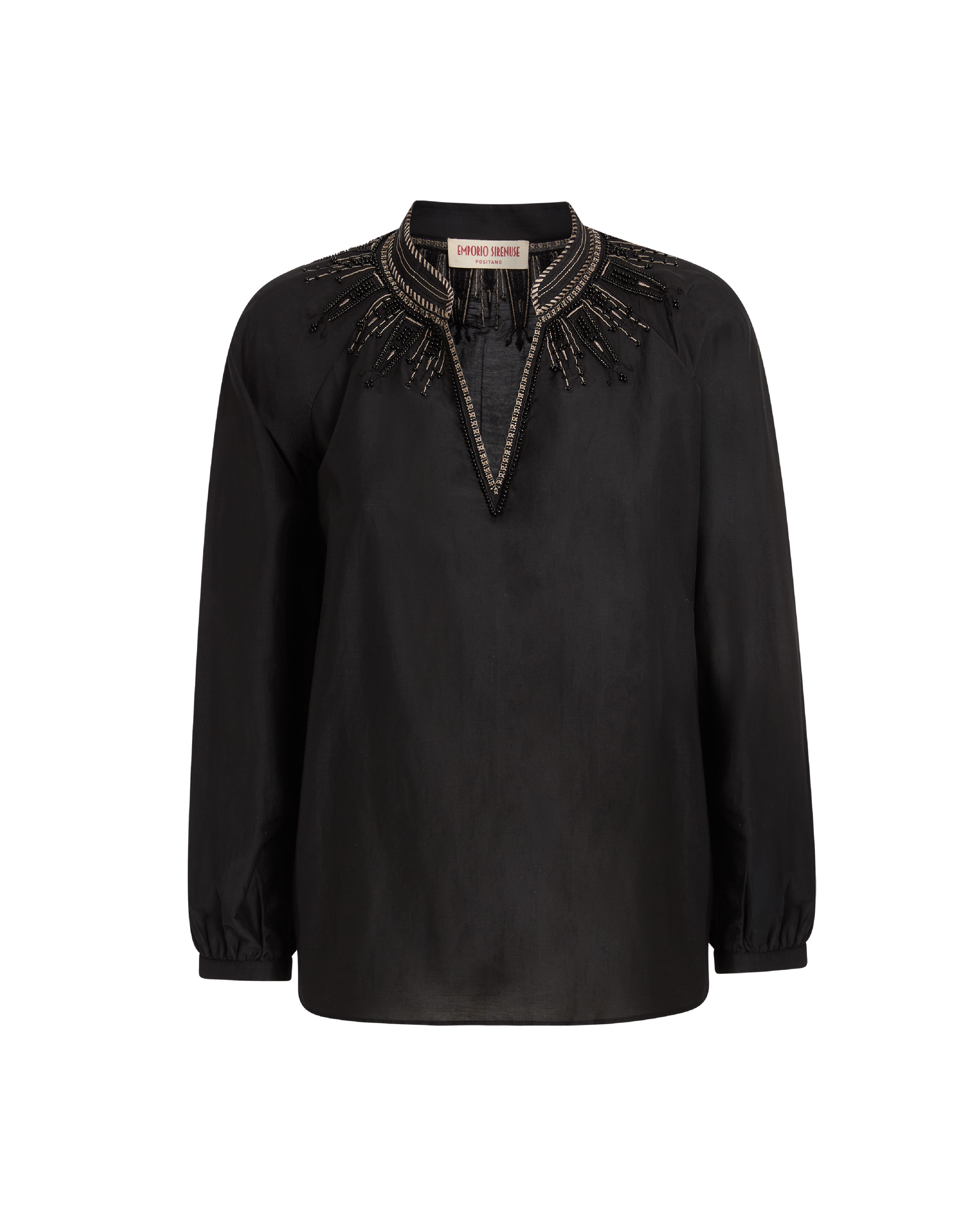 Blouse Ilizia en lin - Black