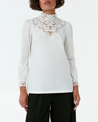 Blouse Mikha en lin - White