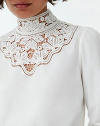 Blouse Mikha en lin - White