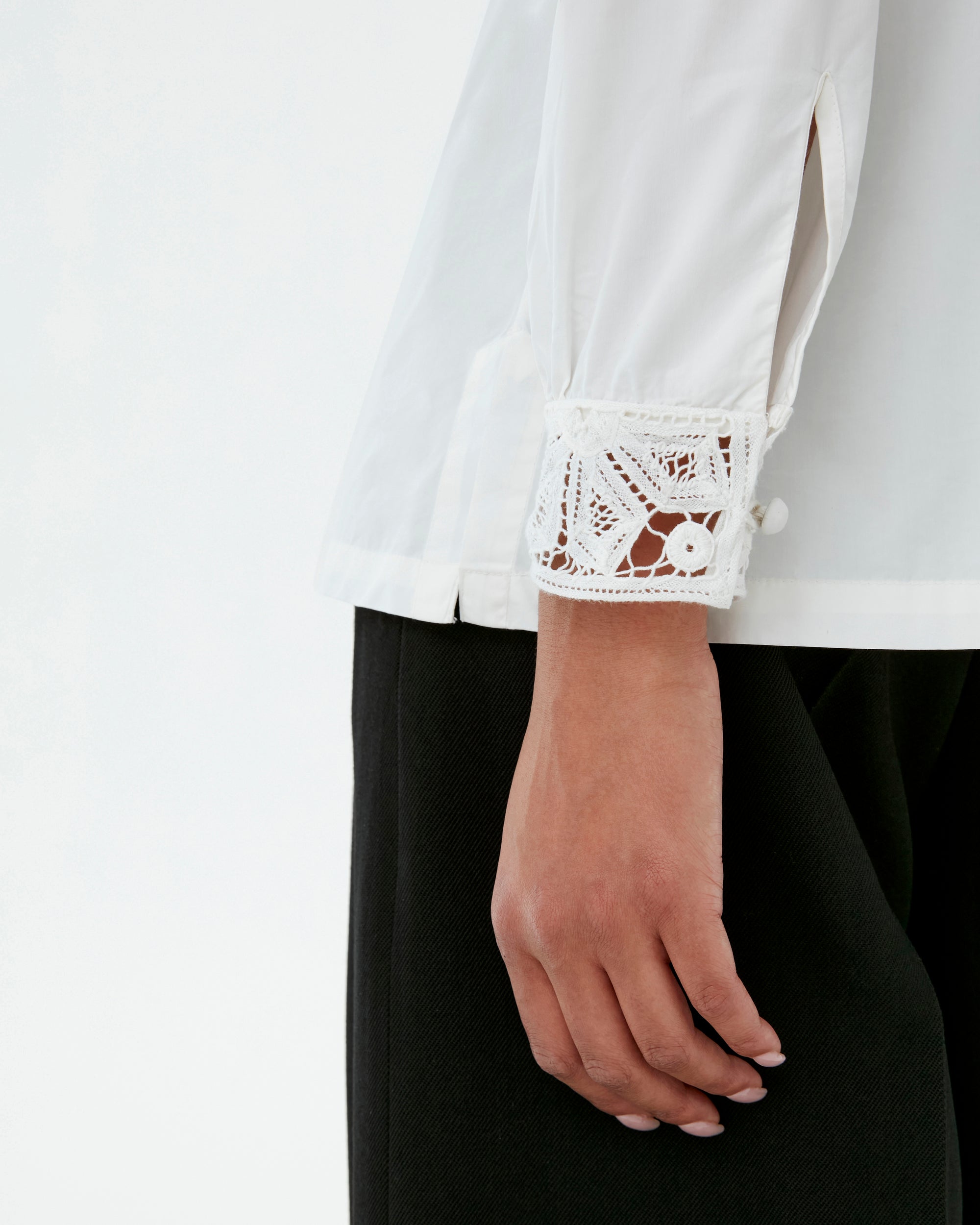 Blouse Mikha en lin - White