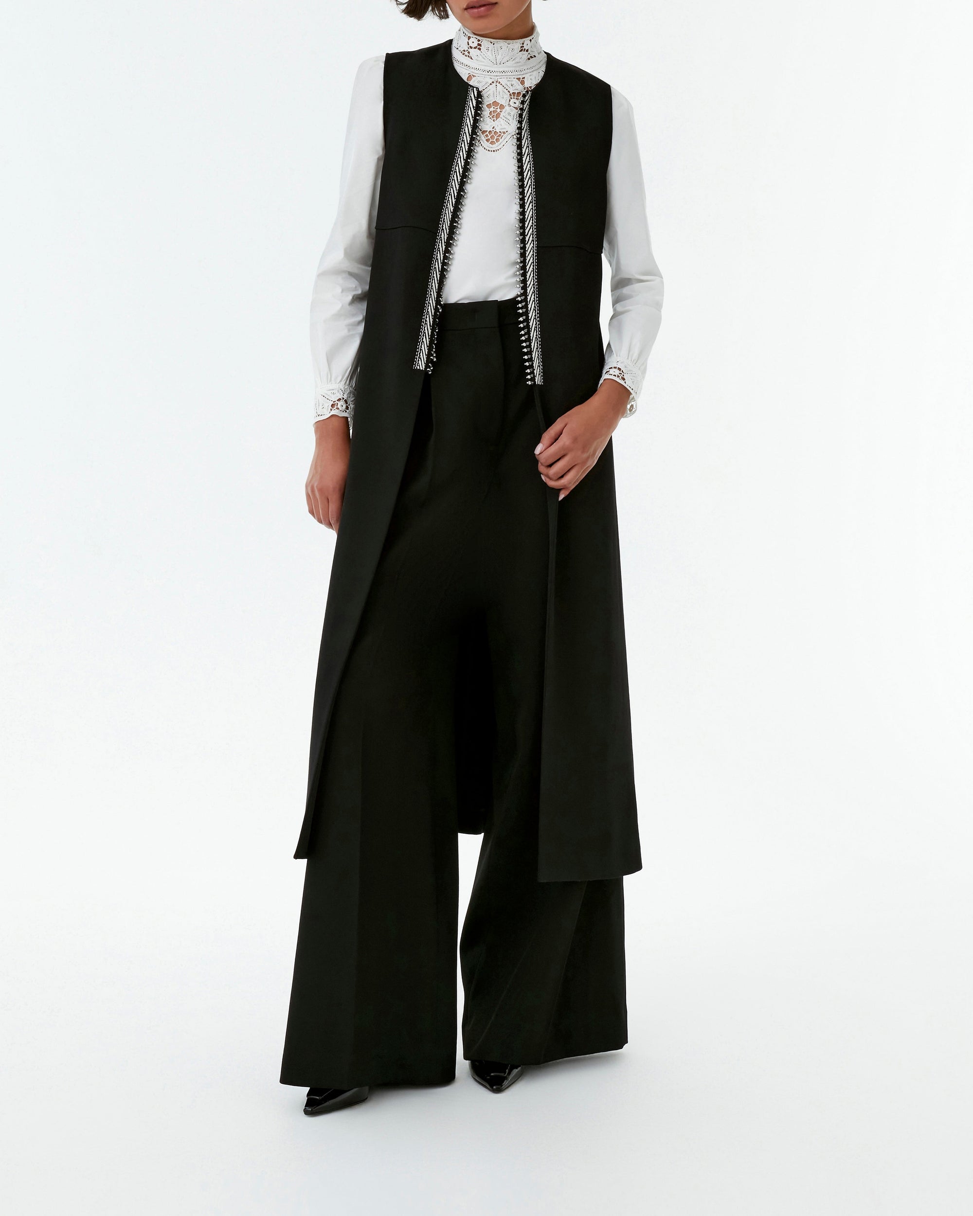 Blouse Mikha en lin - White