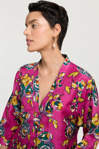 RECO PRIX : 280 // Lotty Dress Orihime Roses Fuxia