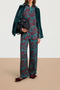 Myanmar Trousers - Red