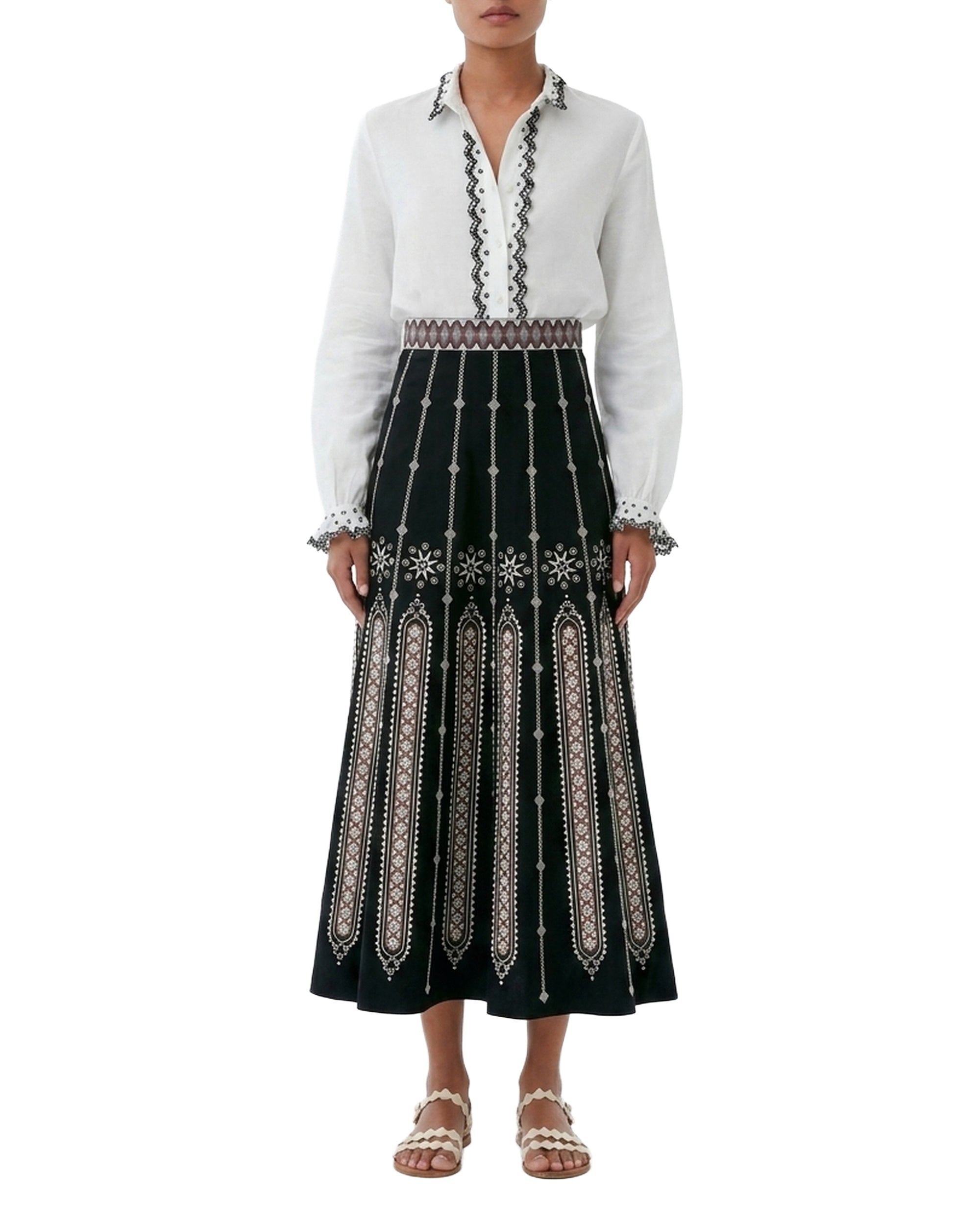 Chemise Isla en lin - White