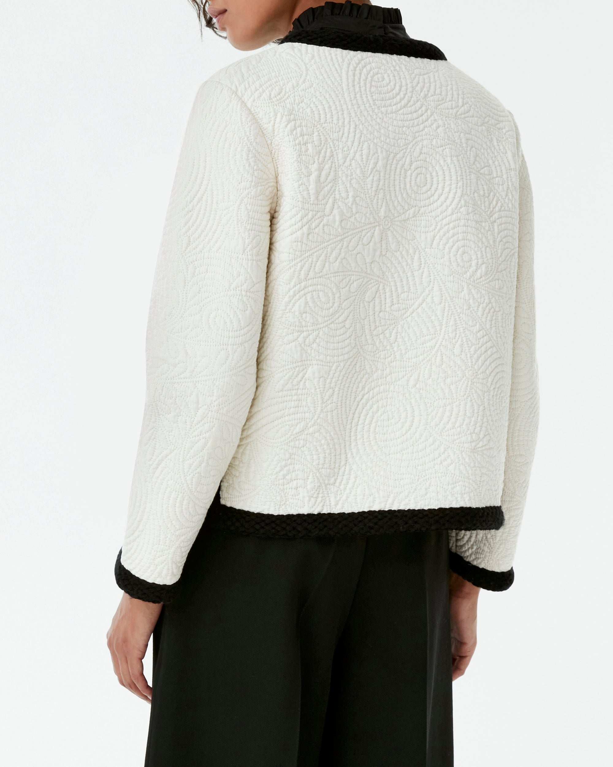Veste Iole en lin - White