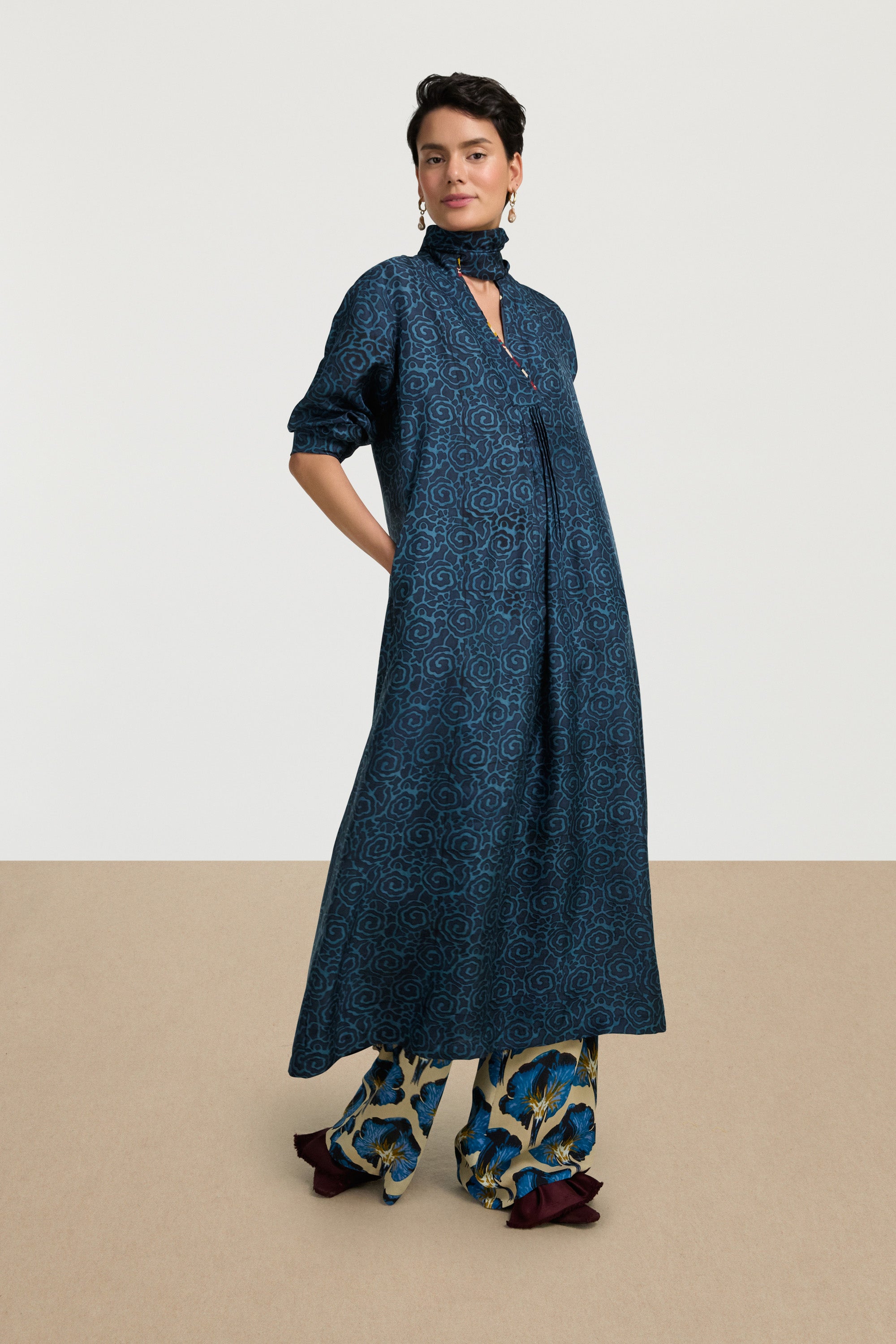RECO PRIX : 280 // Radha Kaftan Spiral Payne
