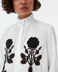 Blouse Olla en lin - White
