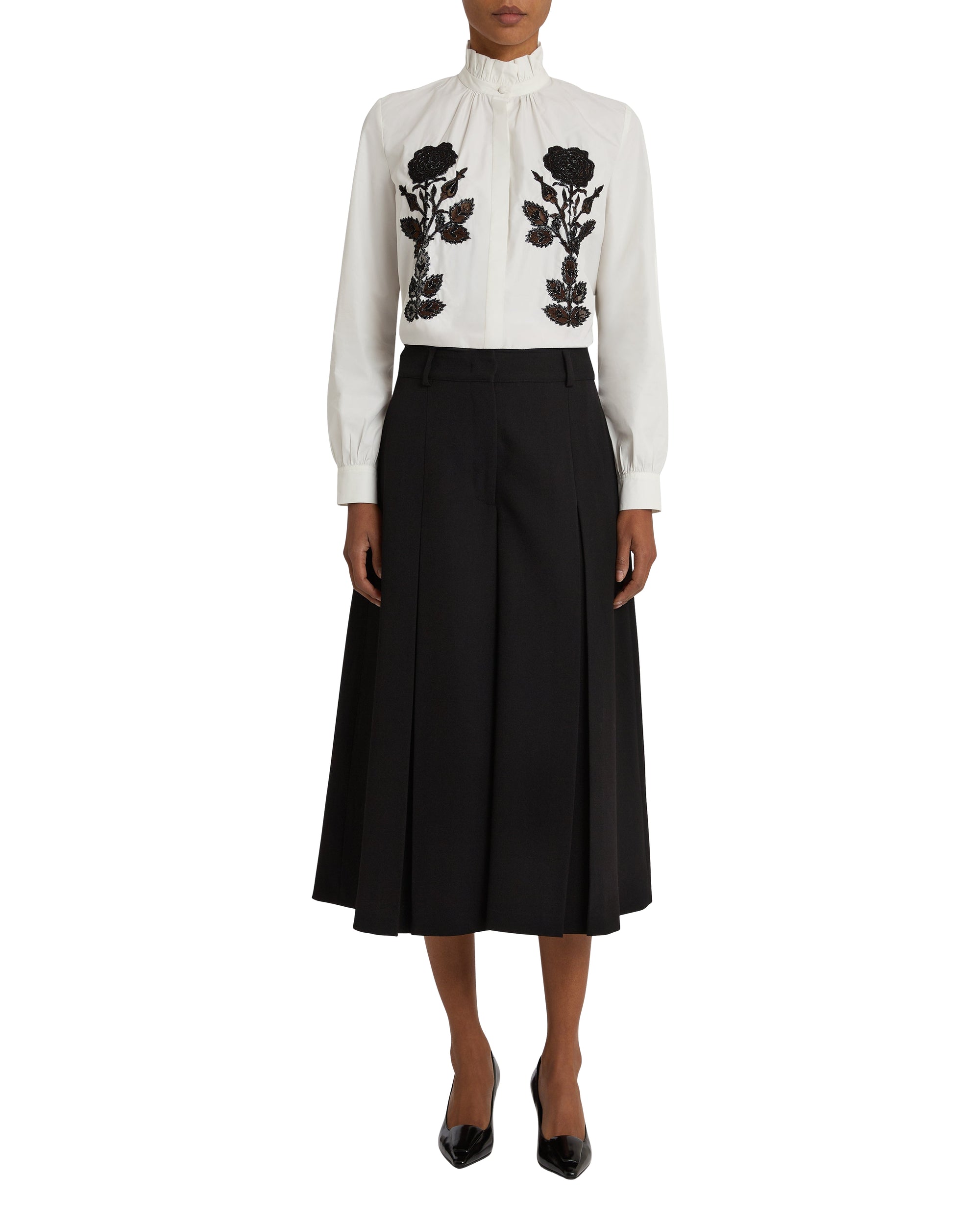 Blouse Olla en lin - White