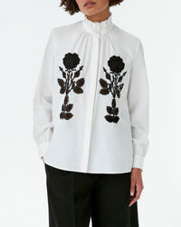 Blouse Olla en lin - White