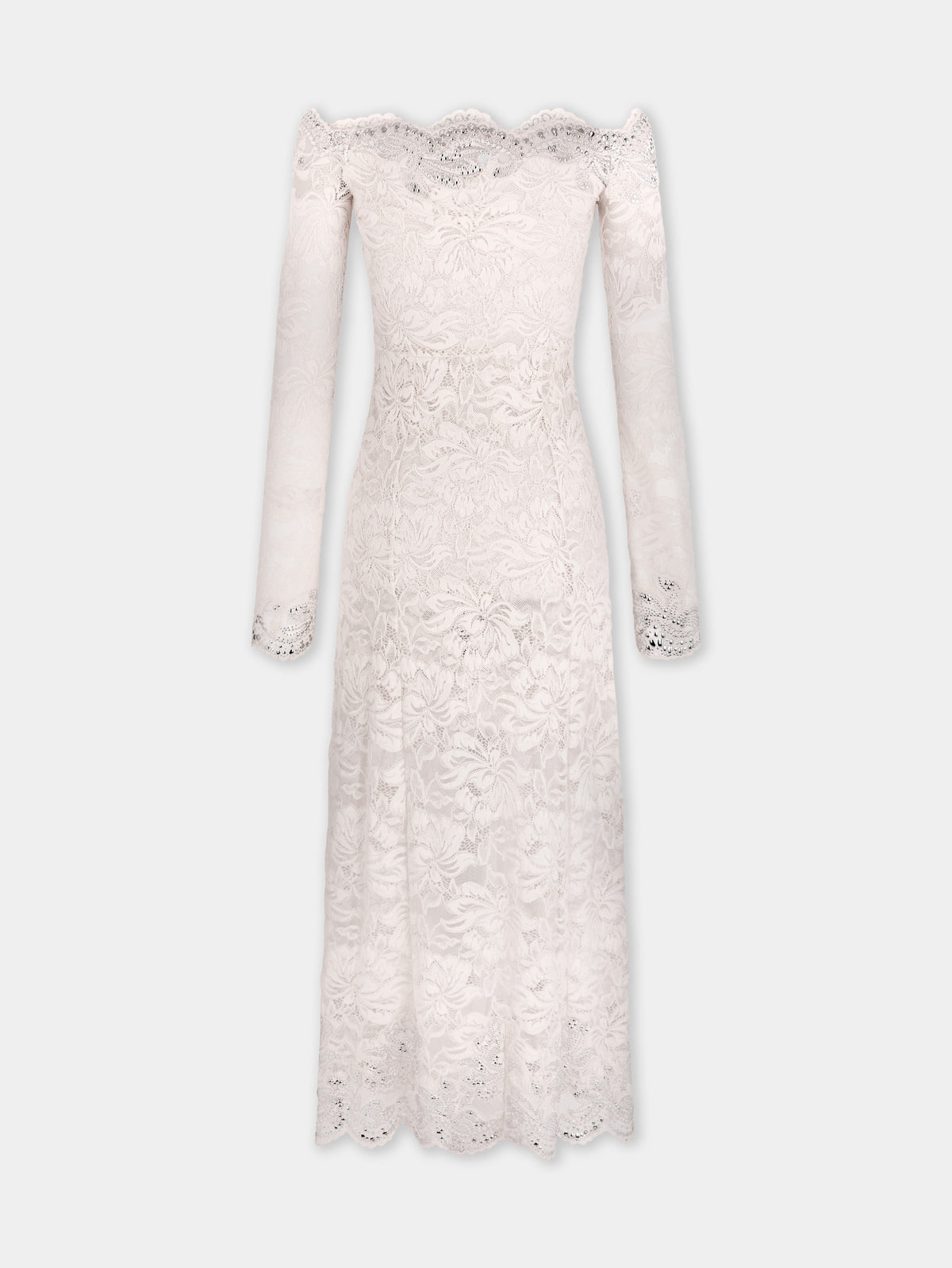 Long dress in lace