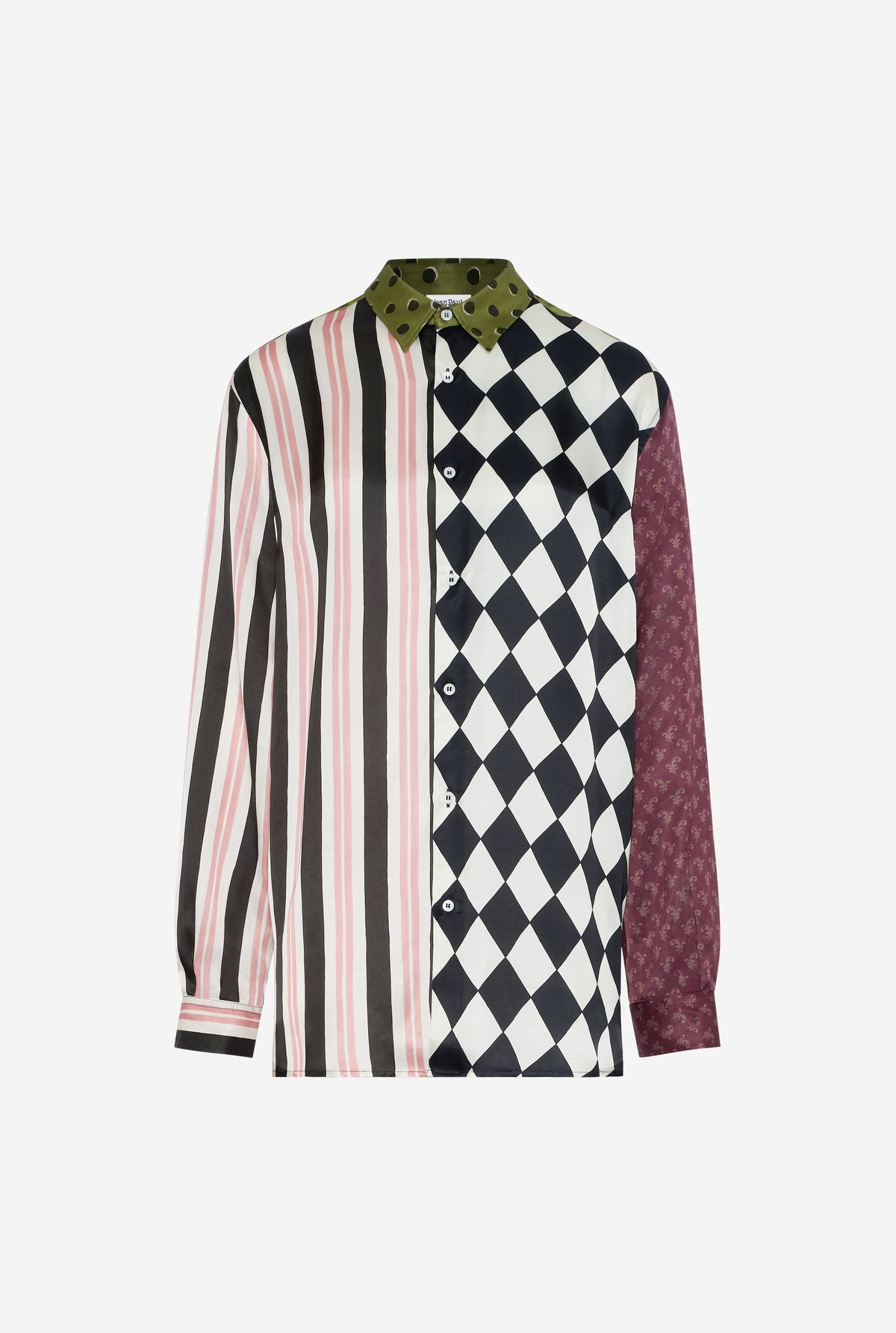 Unisex satin shirt - Multicoloured
