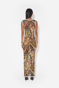 La Robe Papillon Jaune - Yellow & Multicolor