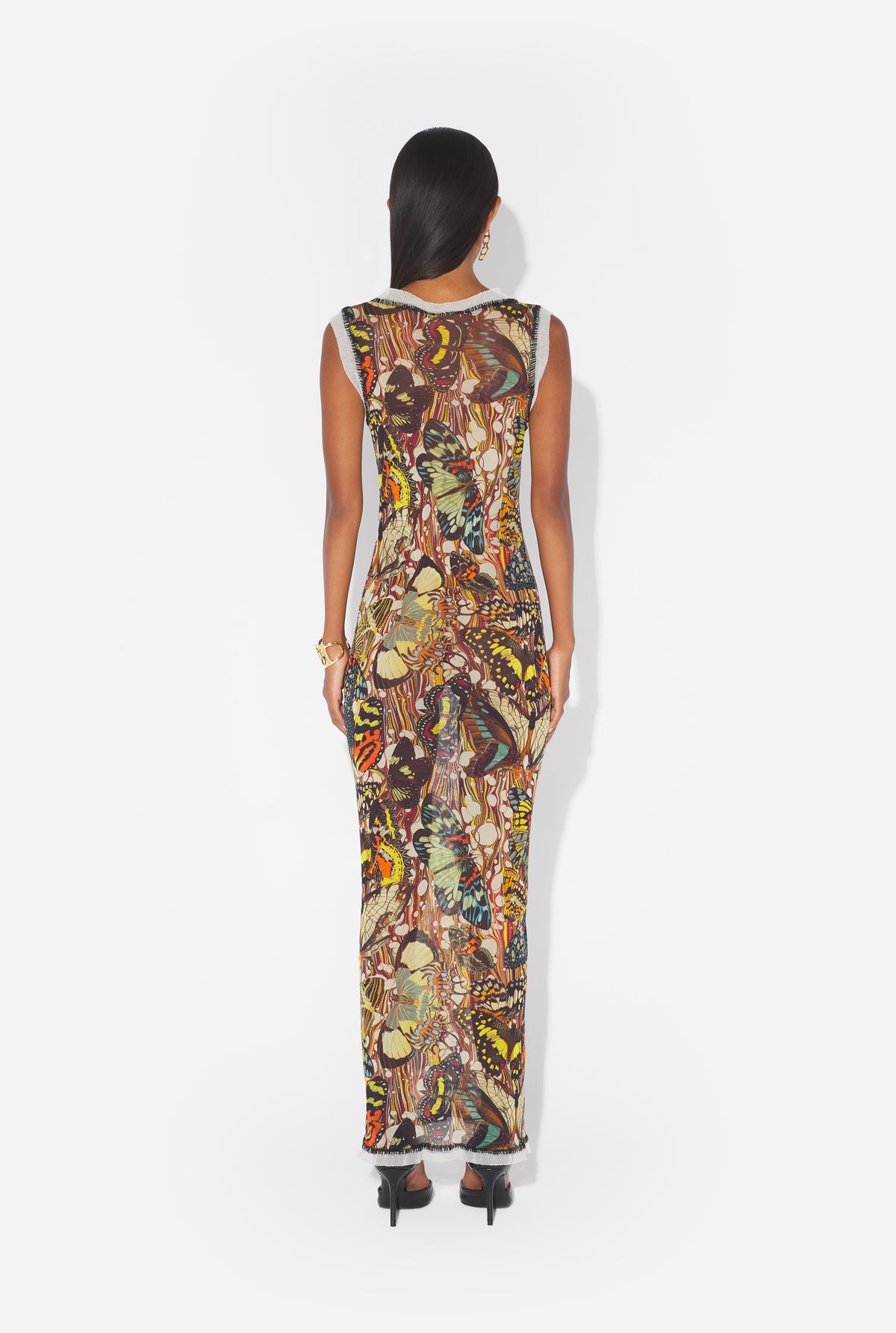 La Robe Papillon Jaune - Yellow & Multicolor