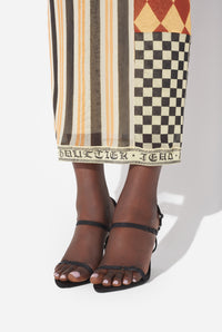 La Jupe Longue Patchwork - Multicolor