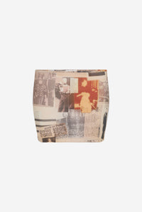 La Jupe Journal - Ecru & Lightgrey & Red