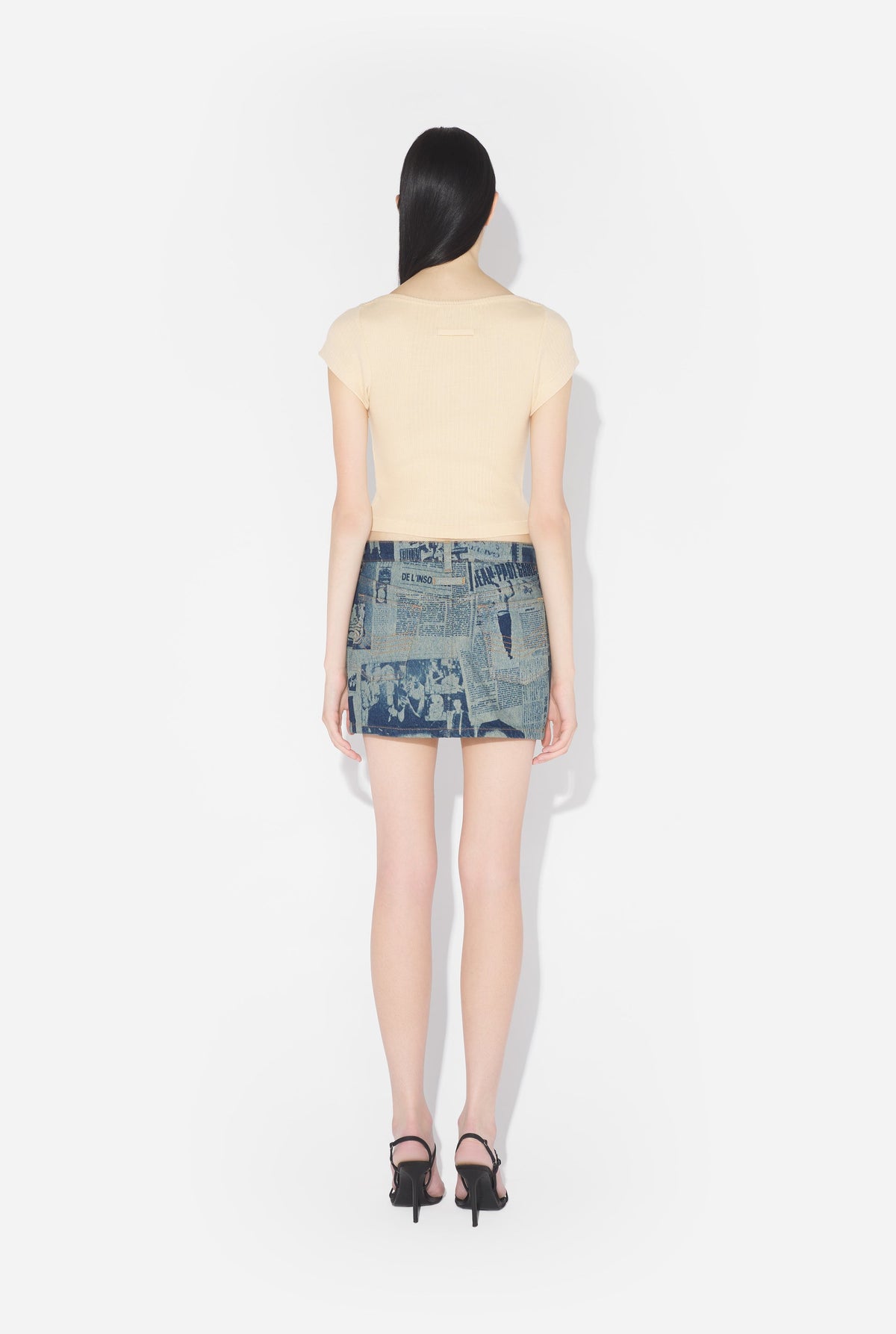 Le Top À Patch Gaultier Beige - Nude