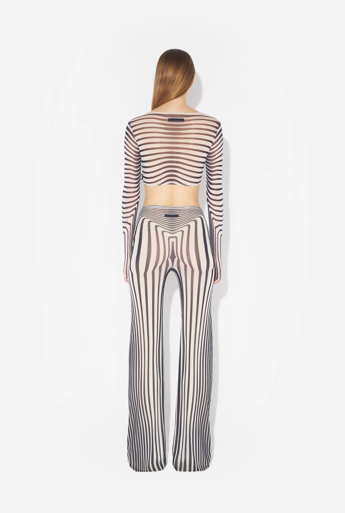 Le Pantalon Body Morphing Marine - Ecru & Navy